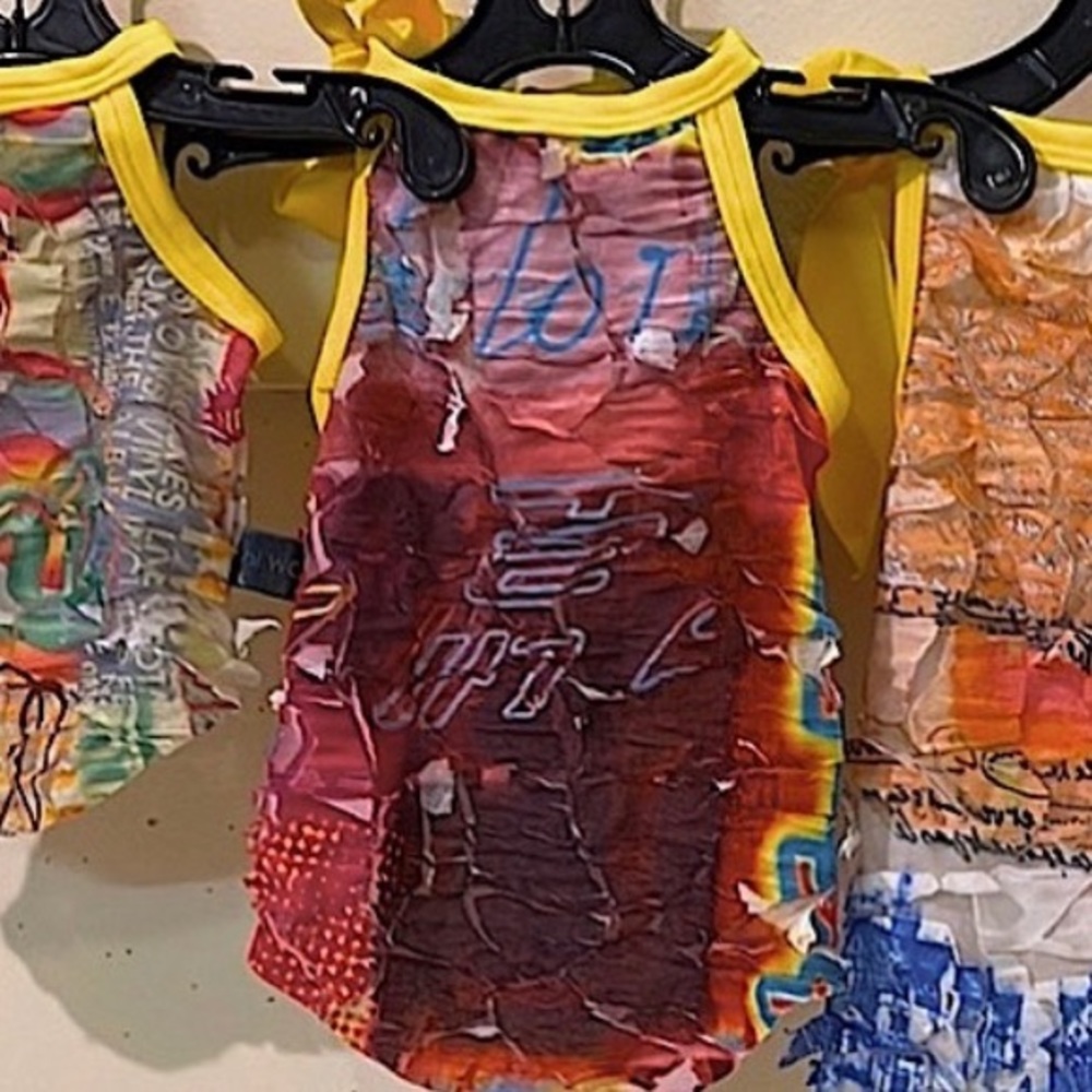 Dress Tank Graffiti (purple)